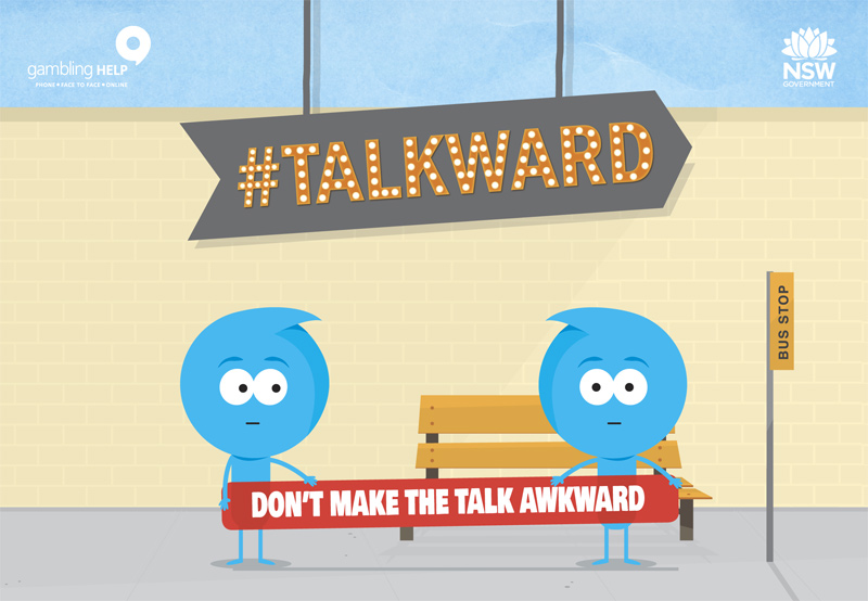Talkward - making the conversation about gamlbing less awakward